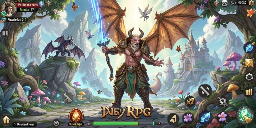 Tampilan gameplay RPG yang menakjubkan dari 2739.