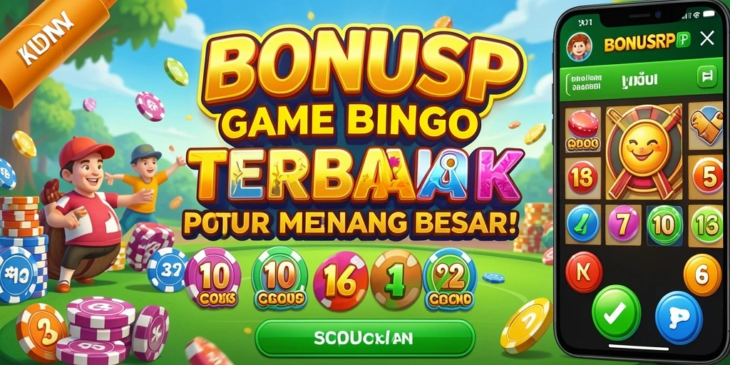 Tampilan gameplay seru dan interaktif dari aplikasi BONUSRP.
