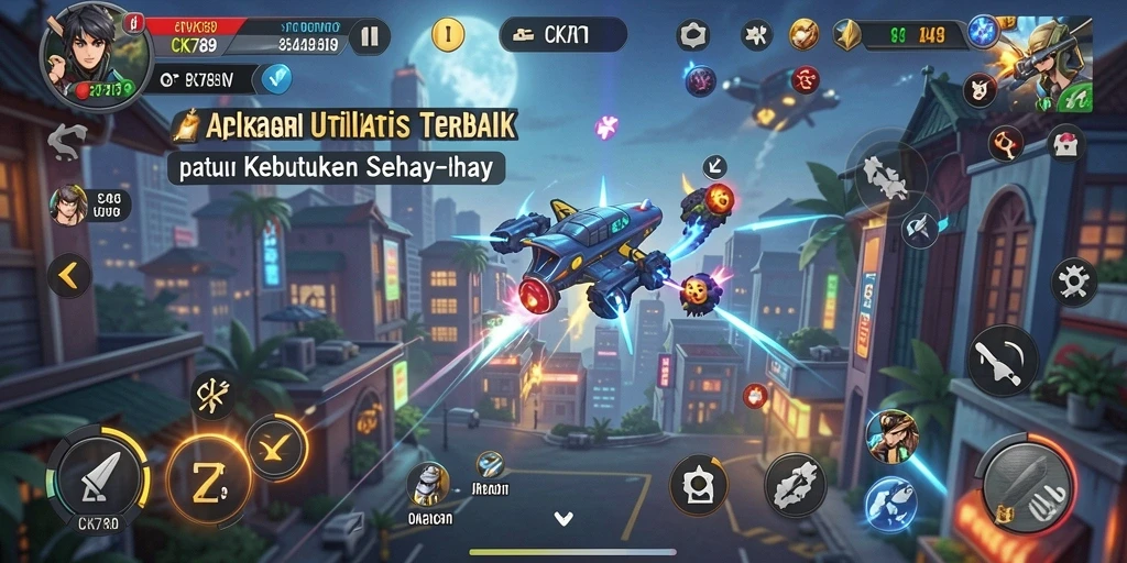Tampilan antarmuka CK789 yang intuitif dan fungsional.