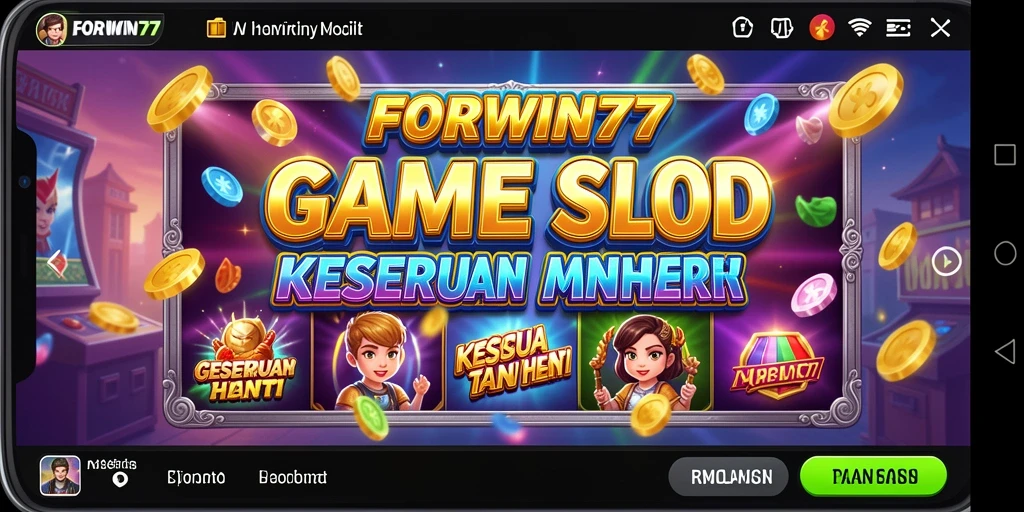 Gameplay seru dari game Slot FORWIN77 yang penuh dengan keseruan.