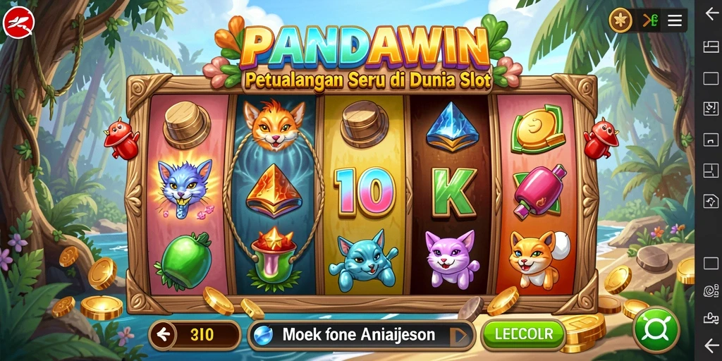 Tampilan menarik dari gameplay <strong>PANDAWIN</strong> yang mengasyikkan.