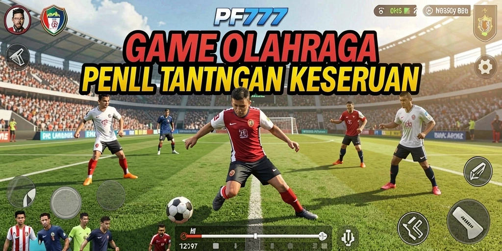Tampilan menakjubkan dari gameplay PF777 yang penuh aksi olahraga.