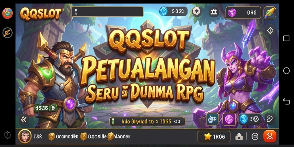 Tangkapan layar menampilkan aksi petualangan RPG yang seru dan mendebarkan.