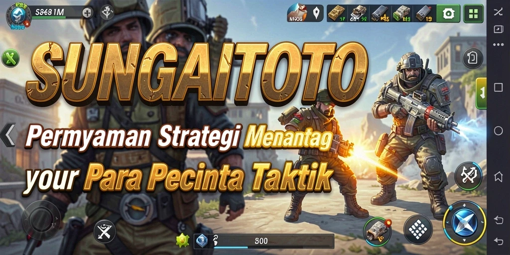 Tampilan menarik dari SUNGAITOTO yang menunjukkan gameplay strategis.