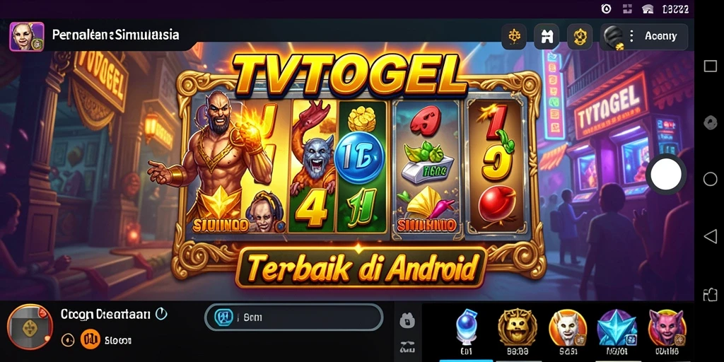 Screenshot utama TVTOGEL menampilkan gameplay yang mendebarkan.