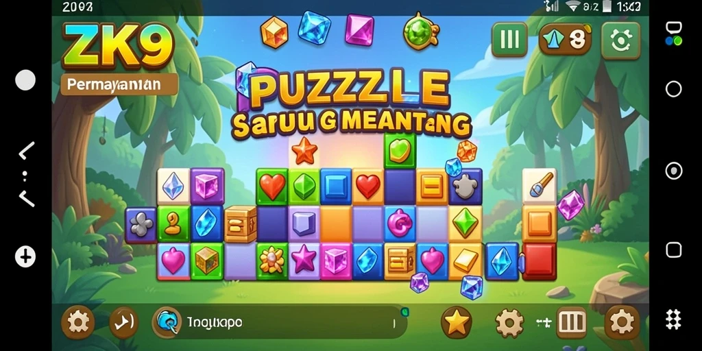 Gameplay ZK9 yang menarik dengan tantangan puzzle yang menantang.